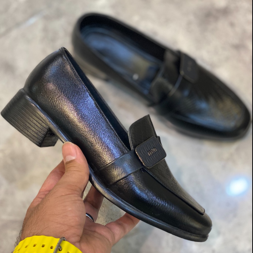 کفش پاشنه 3 سانت راحتی سایز 37 تا 41